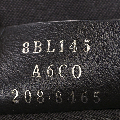 Fendi Vitello Dolce Bi-Color FF 1974 Embossed Mini By The Way Boston Bag Maya Black 7 of 13