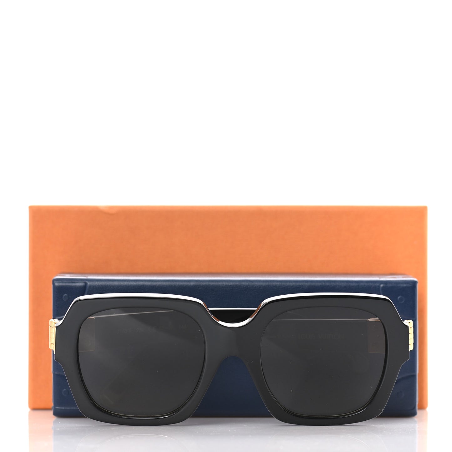 Acetate LV Treasure Sunglasses Z1530E Black