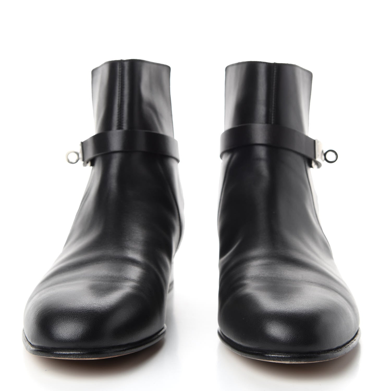 Hermes Calfskin Neo Low Boots 41 Black 2 of 8