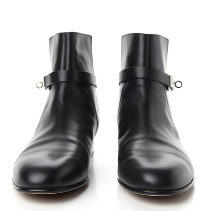 Hermes Calfskin Neo Low Boots 41 Black 2 of 8