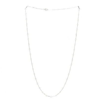 Tiffany Sterling Silver Ziegfeld Bar Chain Necklace 3 of 6