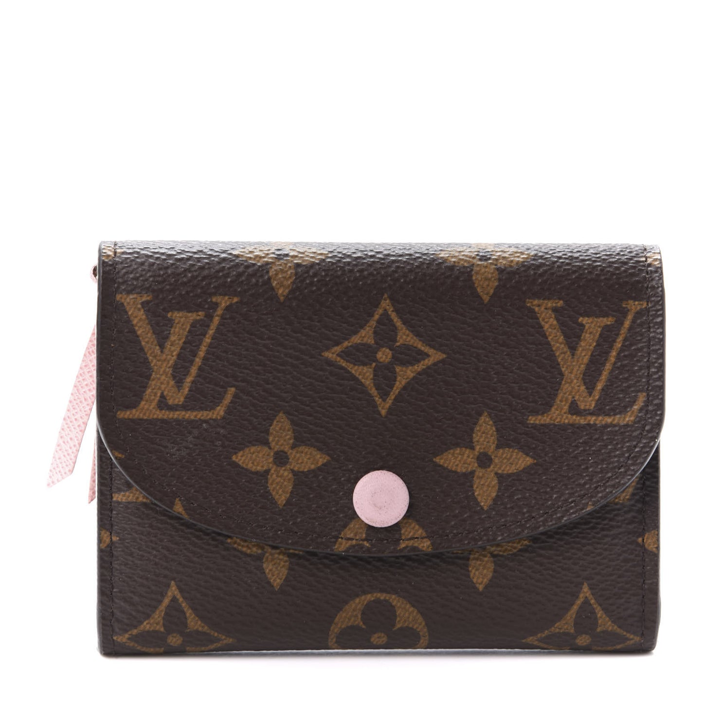 Monogram Rosalie Coin Purse Rose Ballerine