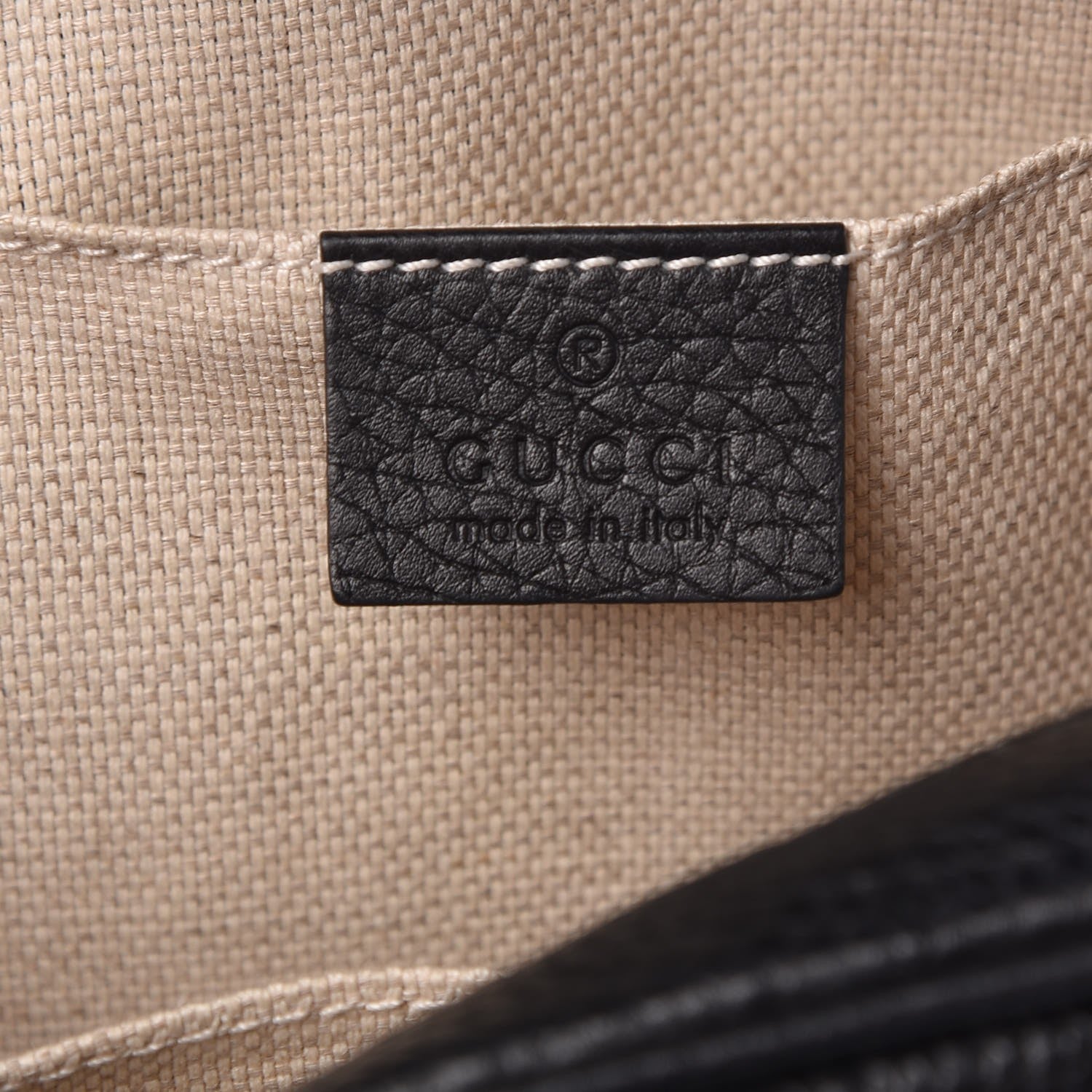 Gucci Pebbled Calfskin Small Soho Disco Bag Black 6 of 8