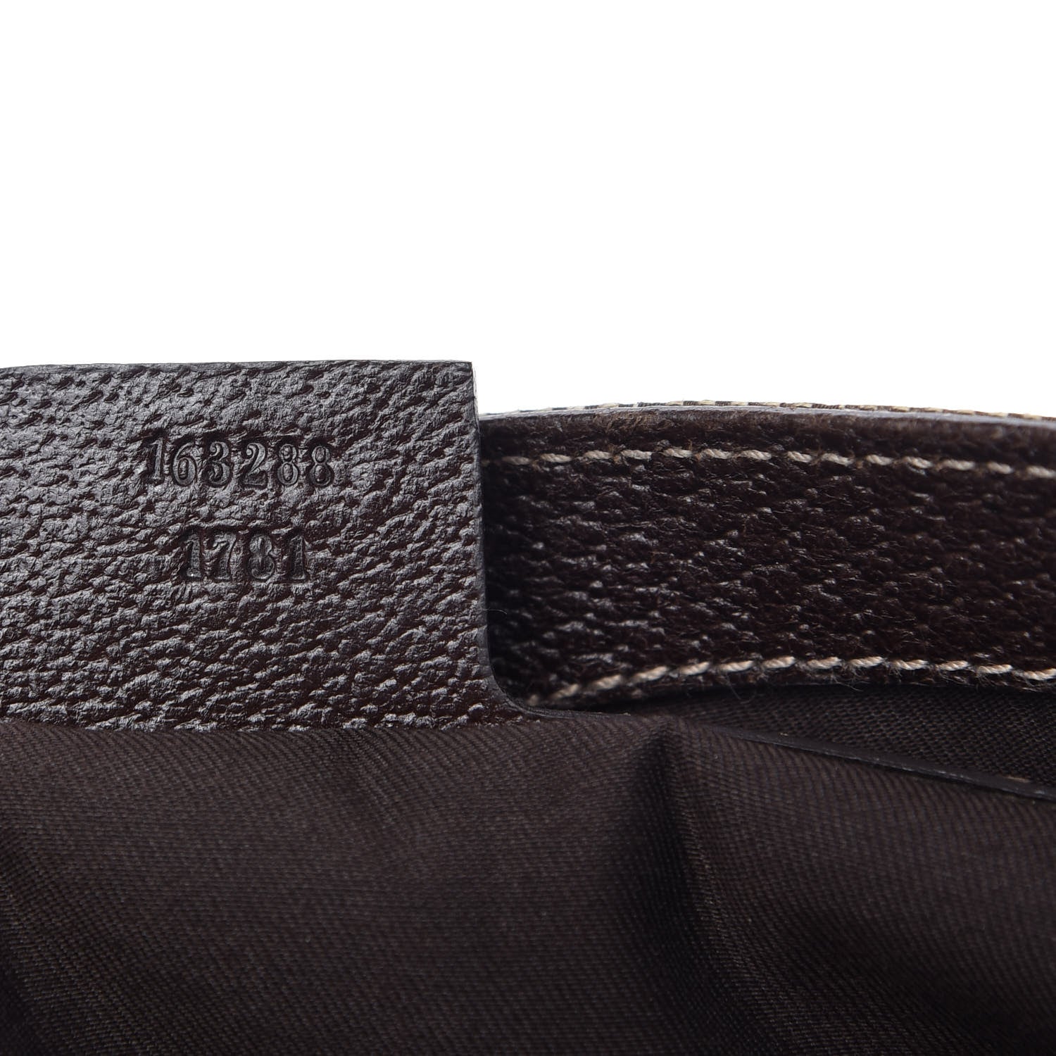 Gucci Monogram Medium Charmy Shoulder Bag Brown 9 of 10