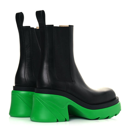 Bottega Veneta Calfskin The Flash Chelsea Boots 41 Black Grass 4 of 11