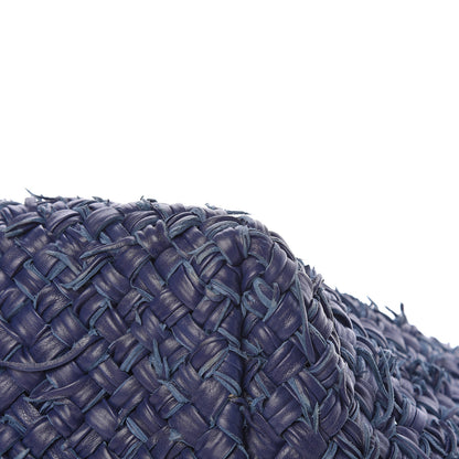 Bottega Veneta Chevre Intrecciato Fringe Netted Medium Cabat Tote Blue 16 of 21