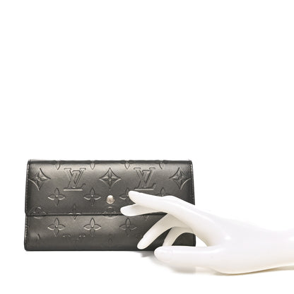 Louis Vuitton Mat Monogram Porte Tresor International Gris 2 of 8