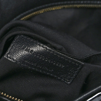 Saint Laurent Patent Quilted Sade Puffer Envelope Clutch Black 7 of 9