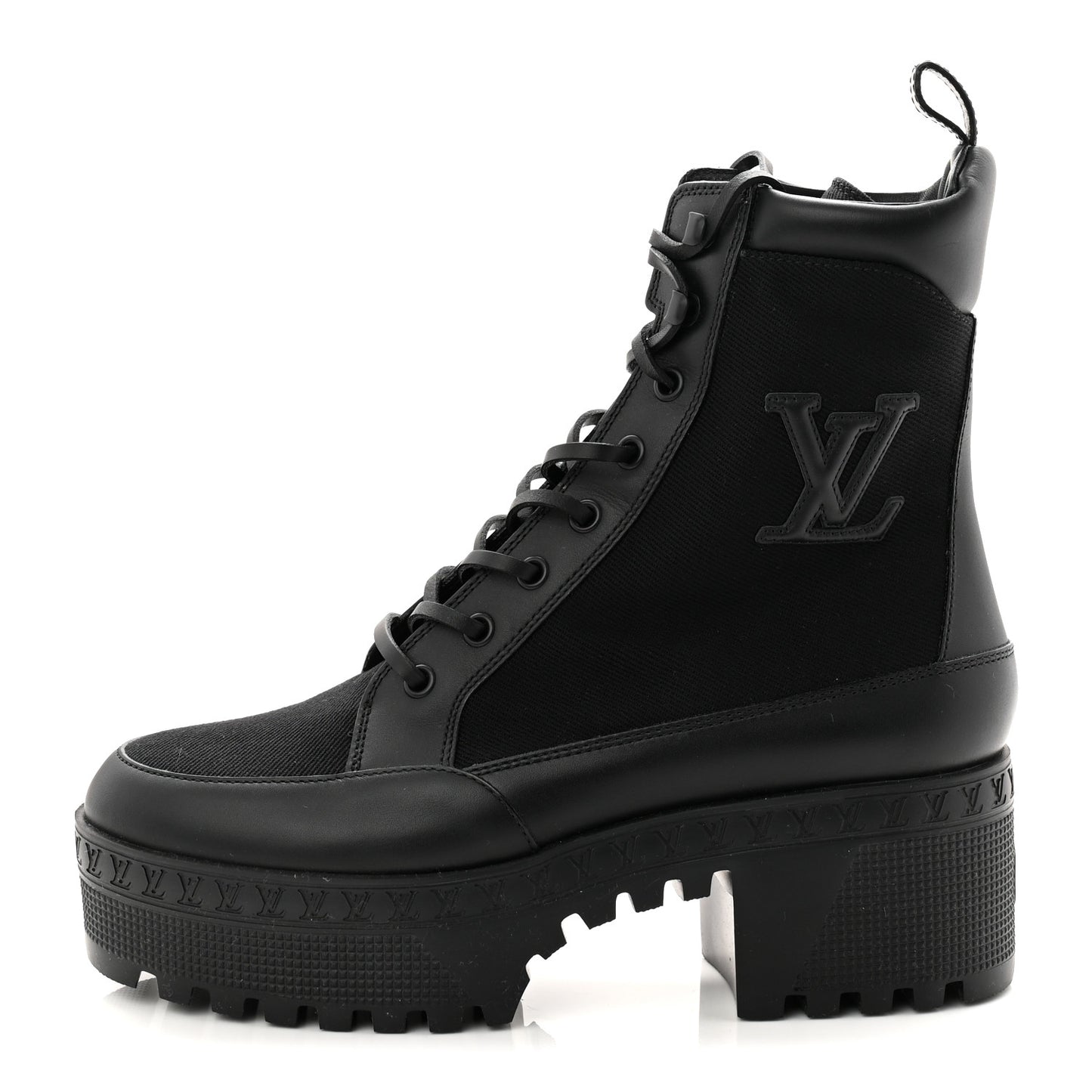 Canvas Laureate Platform Desert Boots 37.5 Black