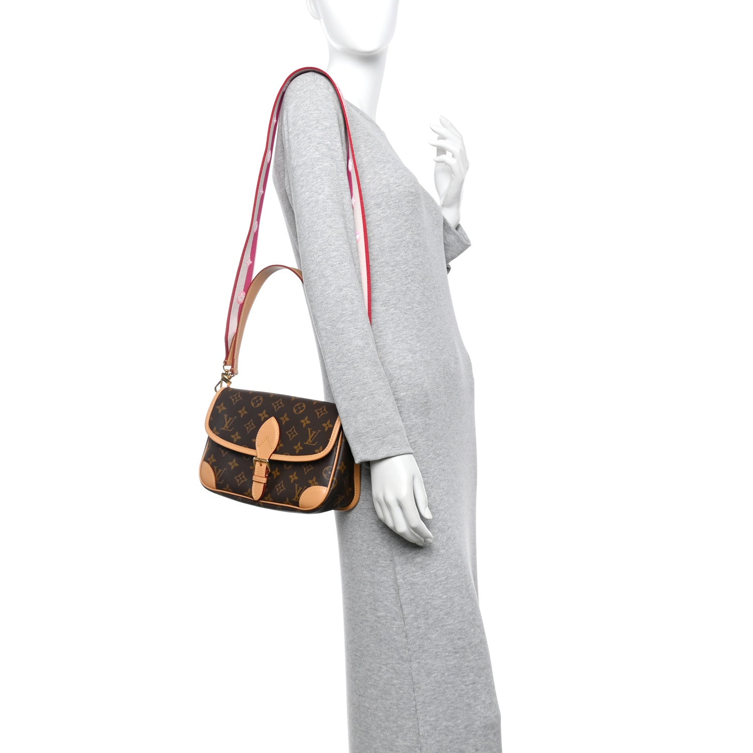 Louis Vuitton Monogram Diane Fuchsia 2 of 10