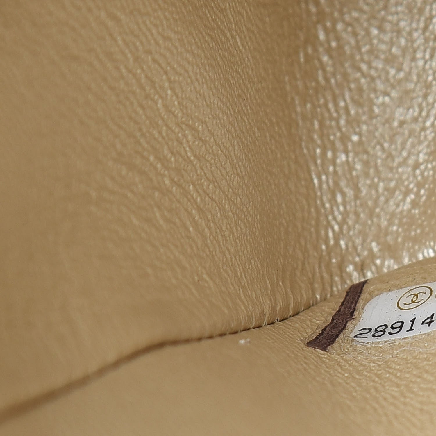 Chanel Metallic Sheepskin Quilted 2.55 Reissue Mini Flap Beige 7 of 12