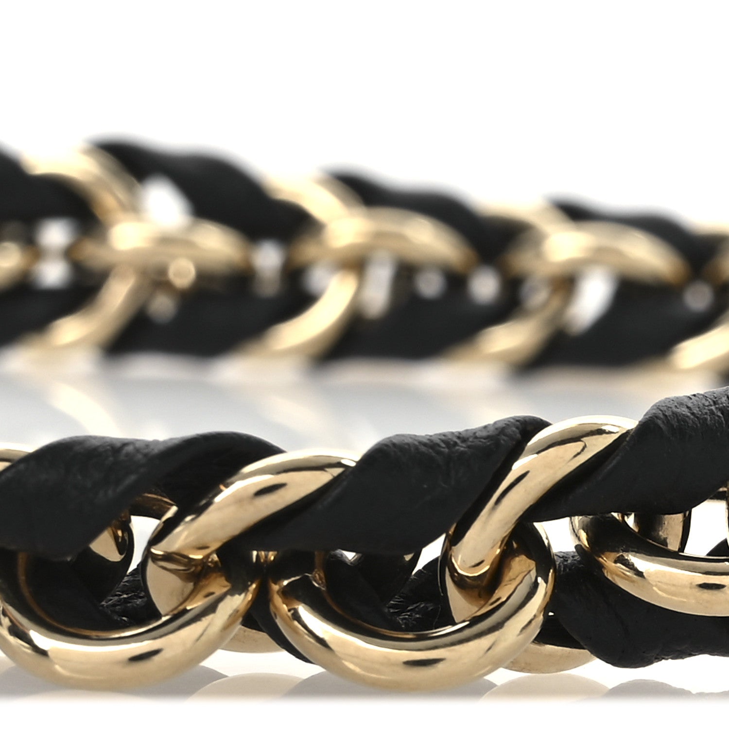 Louis Vuitton Calfskin Multi Pochette Chain Shoulder Strap Black Gold 4 of 4