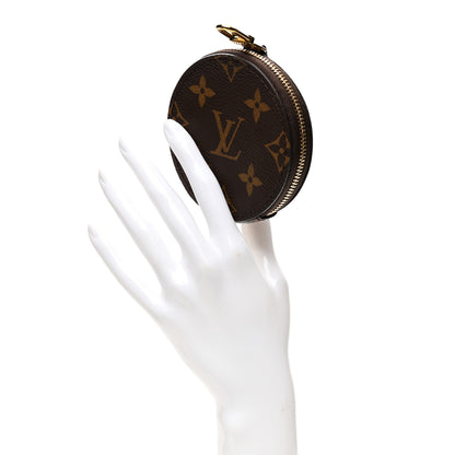 Louis Vuitton Monogram Multi Pochette Accessories Round Coin Purse Rouge 2 of 6