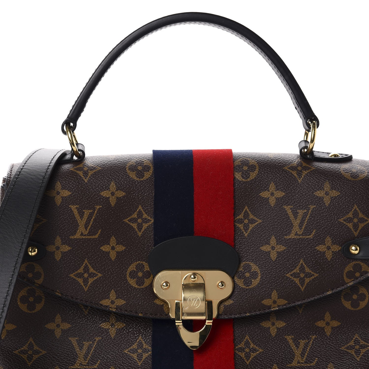 Louis Vuitton Monogram Georges MM Marine Cherry 9 of 9