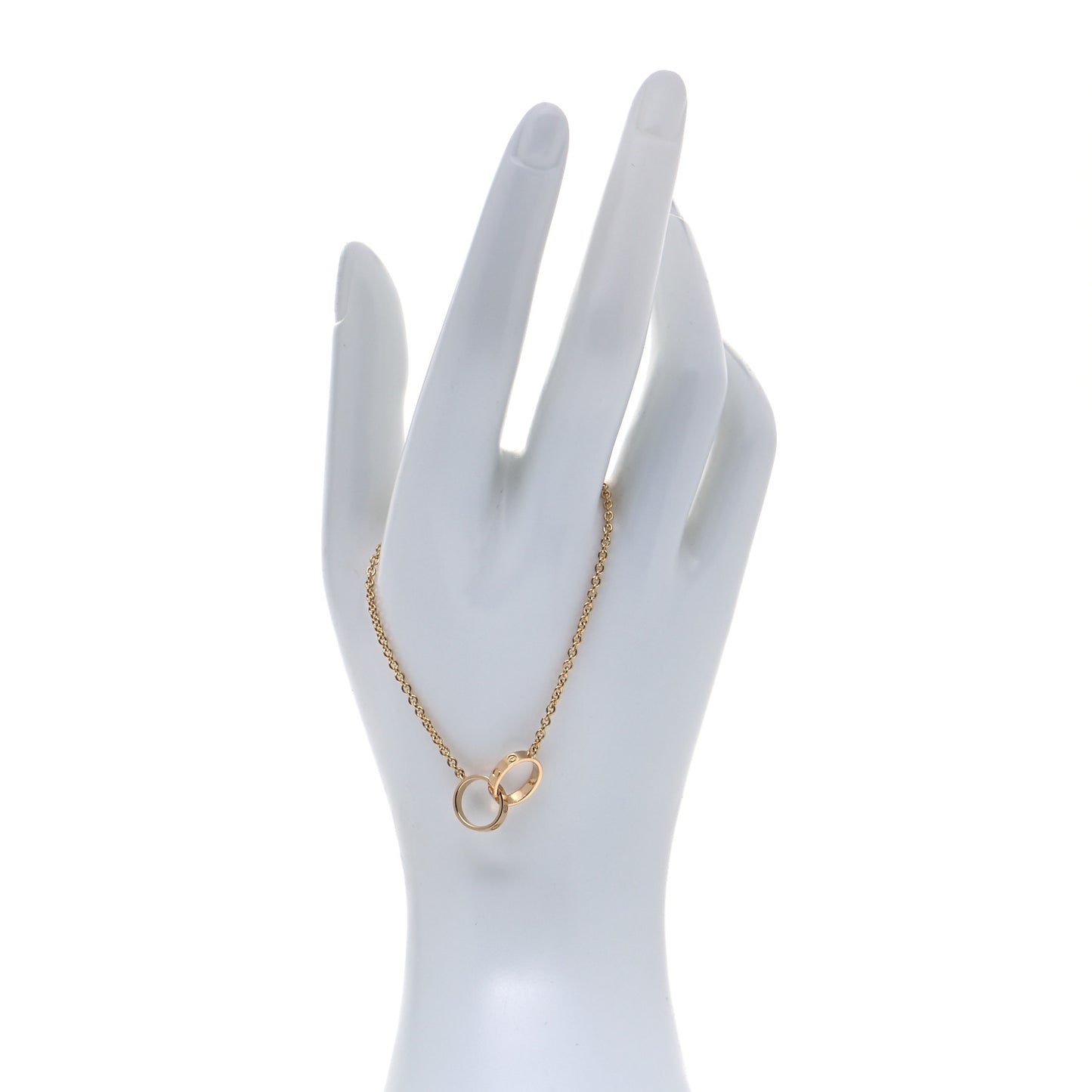 18K Yellow Gold Interlocking LOVE Bracelet