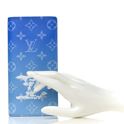 Louis Vuitton Monogram Clouds Brazza Wallet 2 of 9