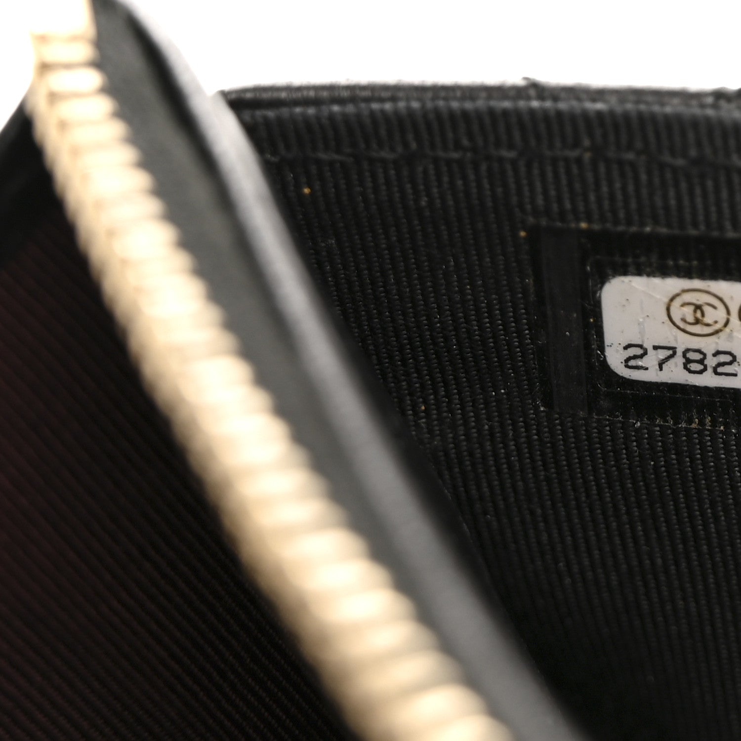 Chanel Lambskin Quilted Classic Pouch With Handle Black 7 of 7