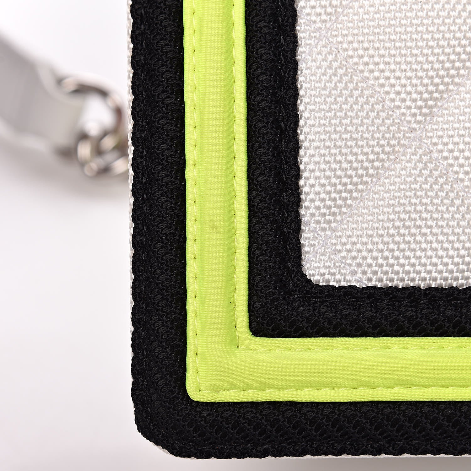 Chanel Canvas Quilted Small Fluo Boy Flap White Black Yellow 17 of 18