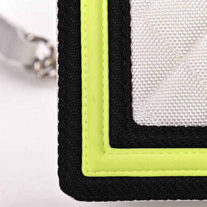 Chanel Canvas Quilted Small Fluo Boy Flap White Black Yellow 17 of 18