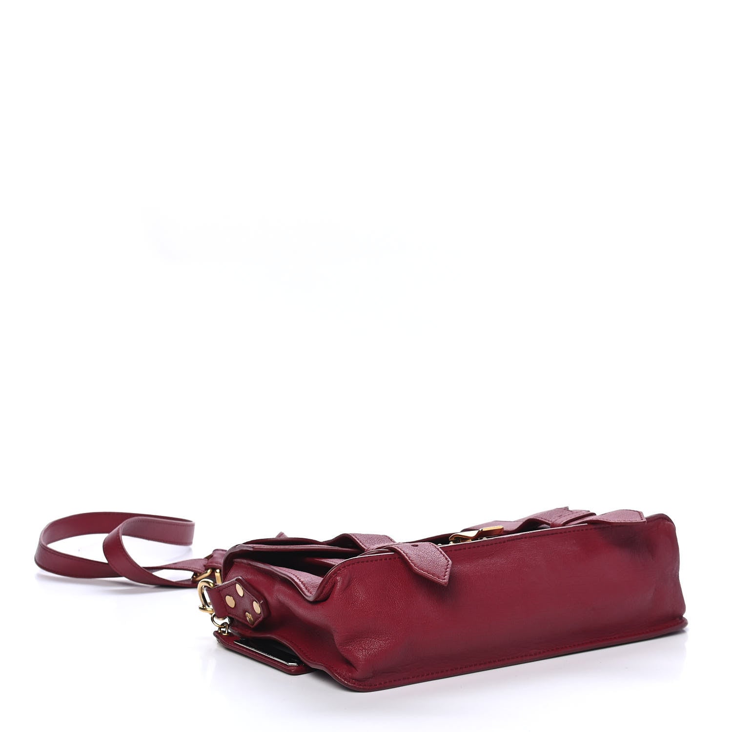 Proenza Schouler Lambskin Tiny PS1 Satchel Chianti 4 of 8