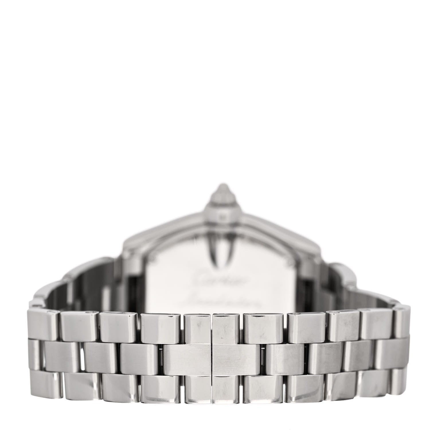 Cartier Stainless Steel 31mm Roadster Quartz Watch Pink 3 of 4