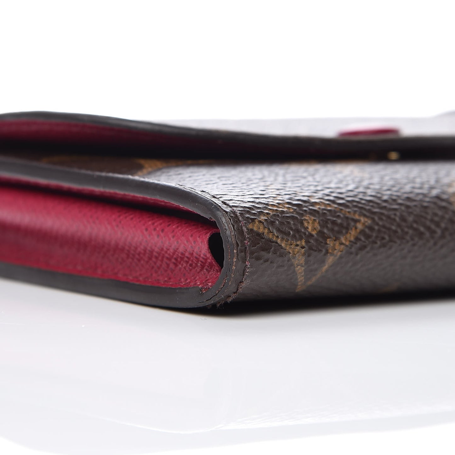 Monogram Rosalie Coin Purse Fuchsia