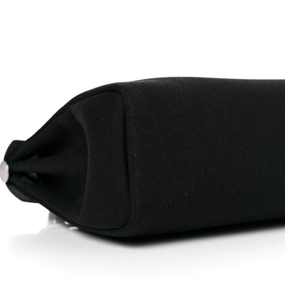 Hermes Military Toile Vache Hunter Herbag Zip Retourne 31 PM Black 10 of 10