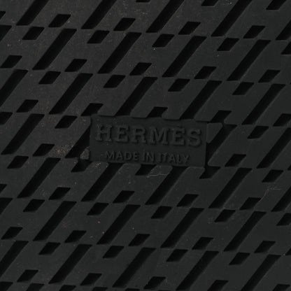 Hermes Suede Calfskin Go Mules 39 Black 8 of 11