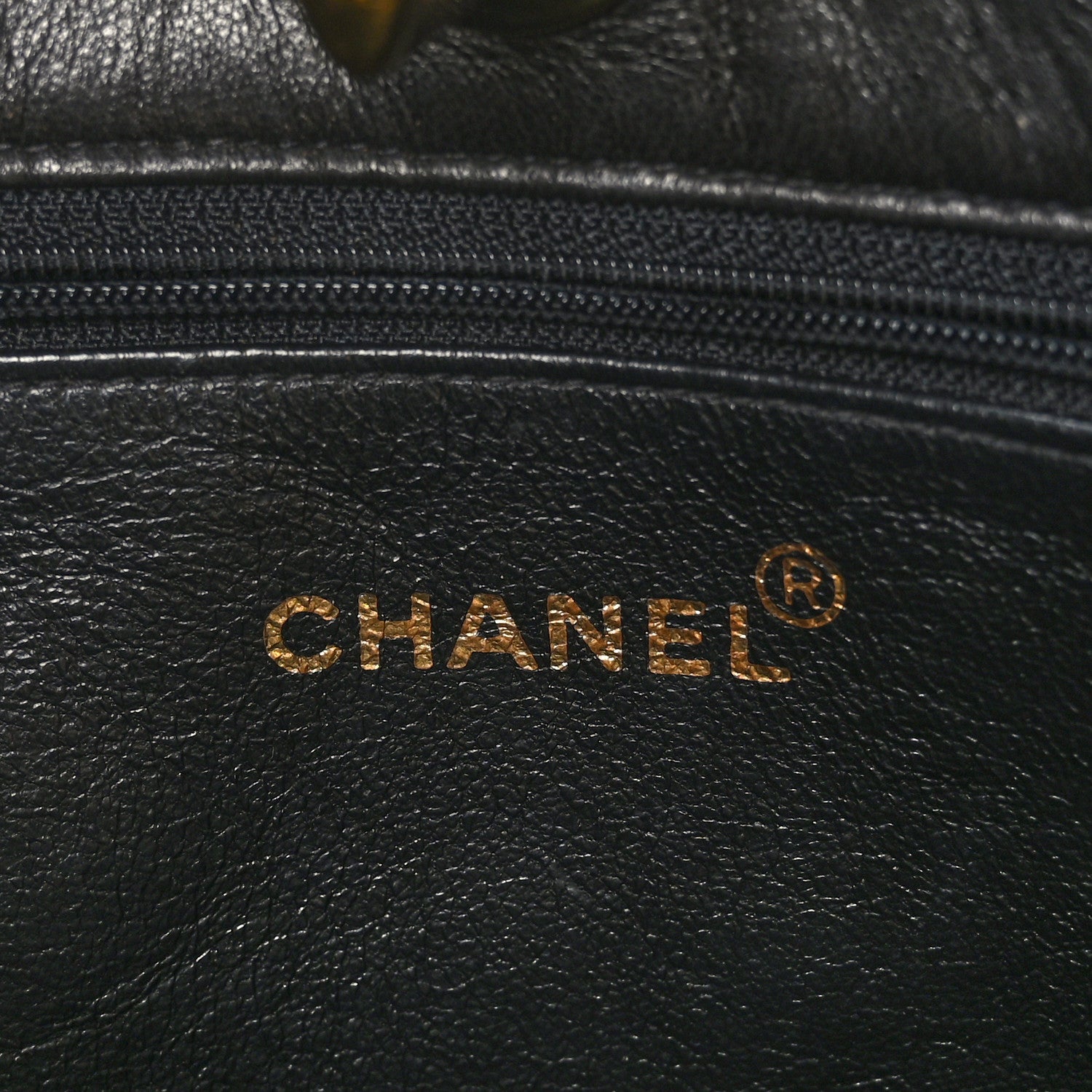 Chanel Lambskin Quilted CC Shoulder Bag Black 6 of 10