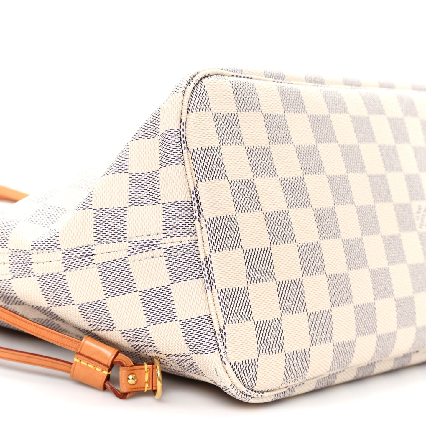 Damier Azur Neo Neverfull MM Rose Ballerine