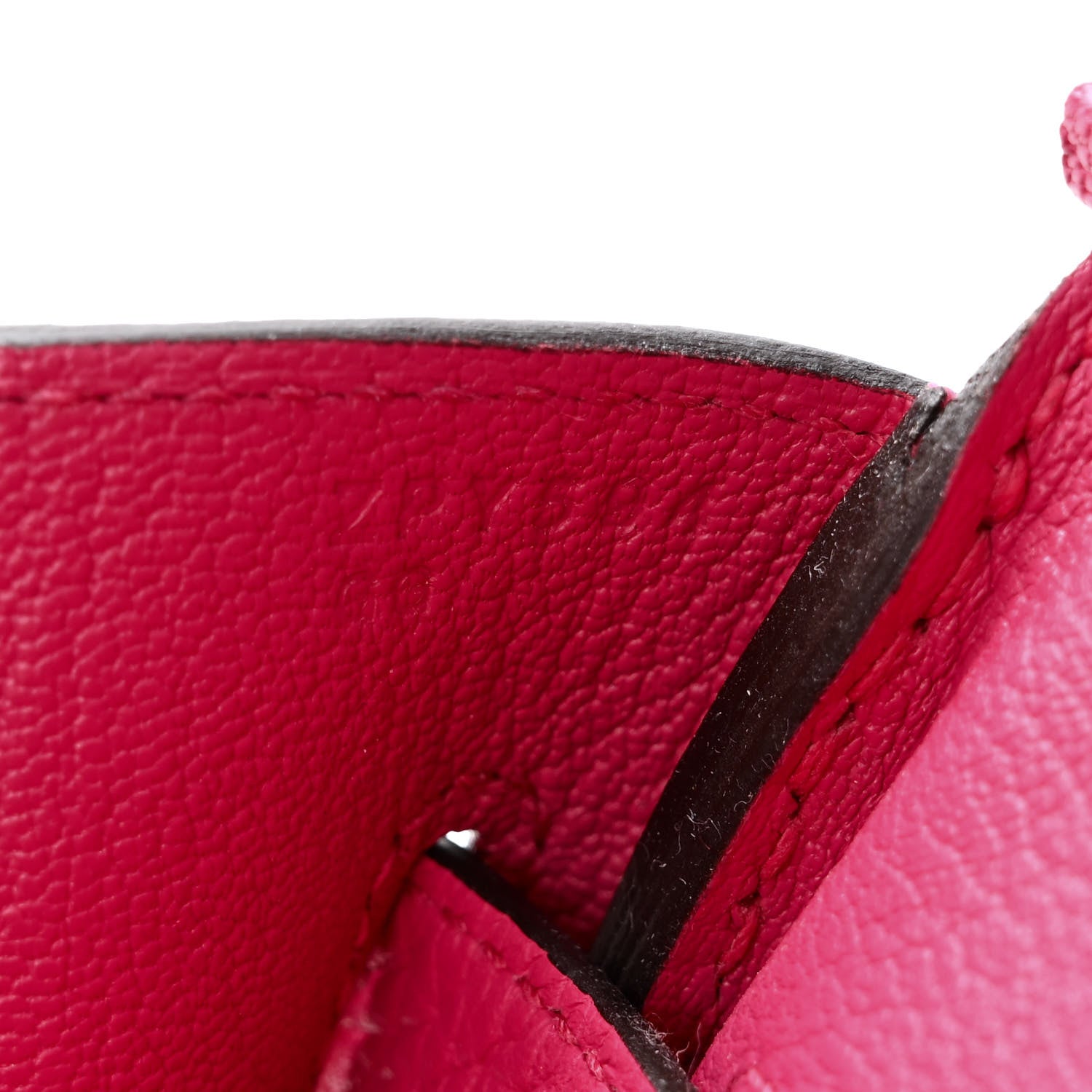 Hermes Taurillon Clemence Birkin 30 Rose Shocking 7 of 11