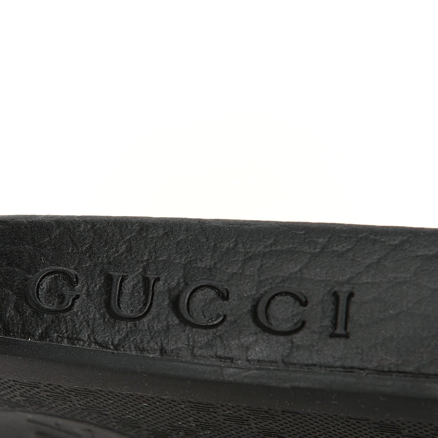 Gucci X KEN SCOTT Rubber Infinity Jenni Interlocking G Womens Pool Slide Sandals 35 Black Pink 8 of 10