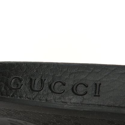 Gucci X KEN SCOTT Rubber Infinity Jenni Interlocking G Womens Pool Slide Sandals 35 Black Pink 8 of 10