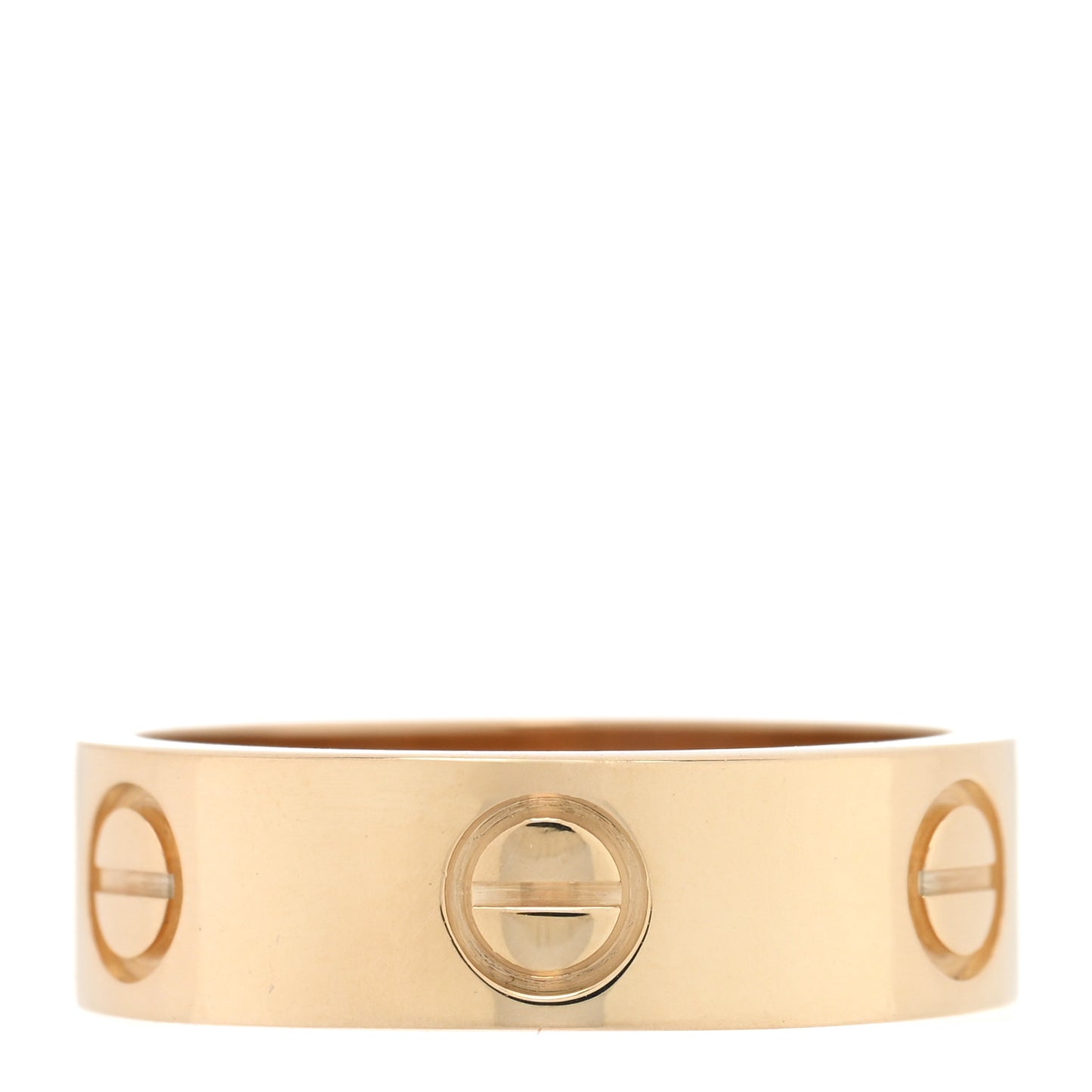 18K Yellow Gold 5.5mm LOVE Ring 52 6