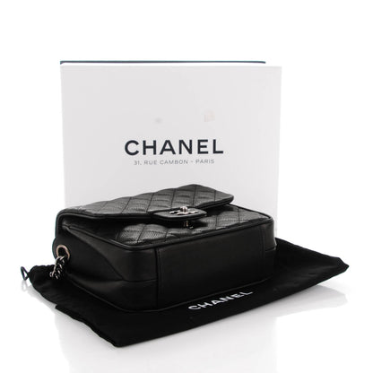 Chanel Caviar Quilted Small Rock In Rome Flap Black 4 of 8