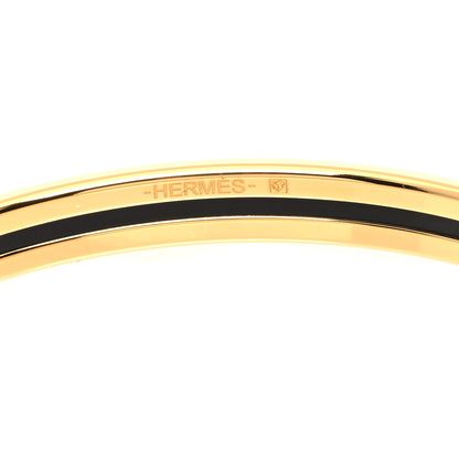 Hermes Enamel Uni Bangle 62 Orange Fruite 4 of 6