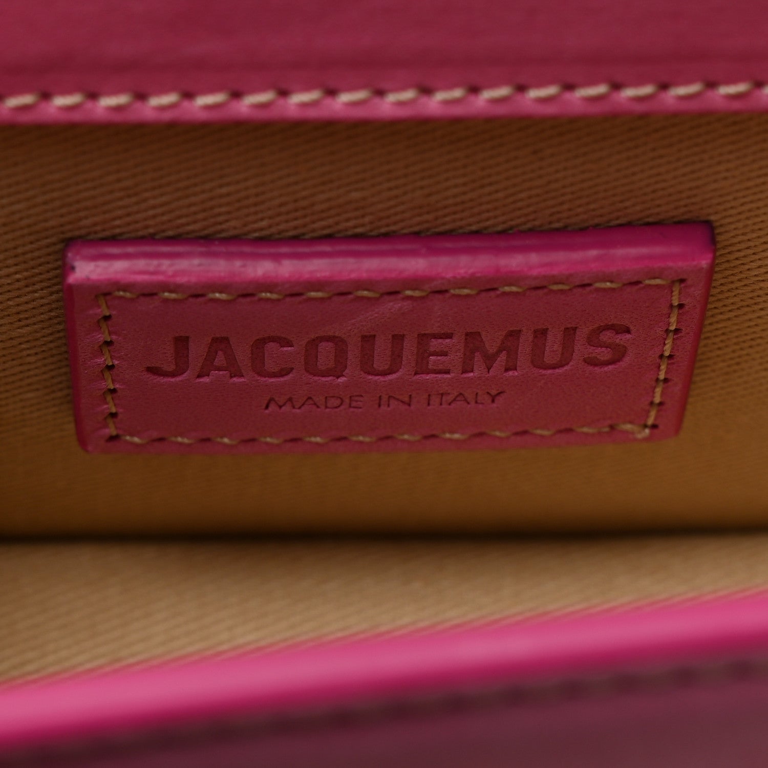 Jacquemus Nubuck Le Chiquito Moyen Pink 6 of 9