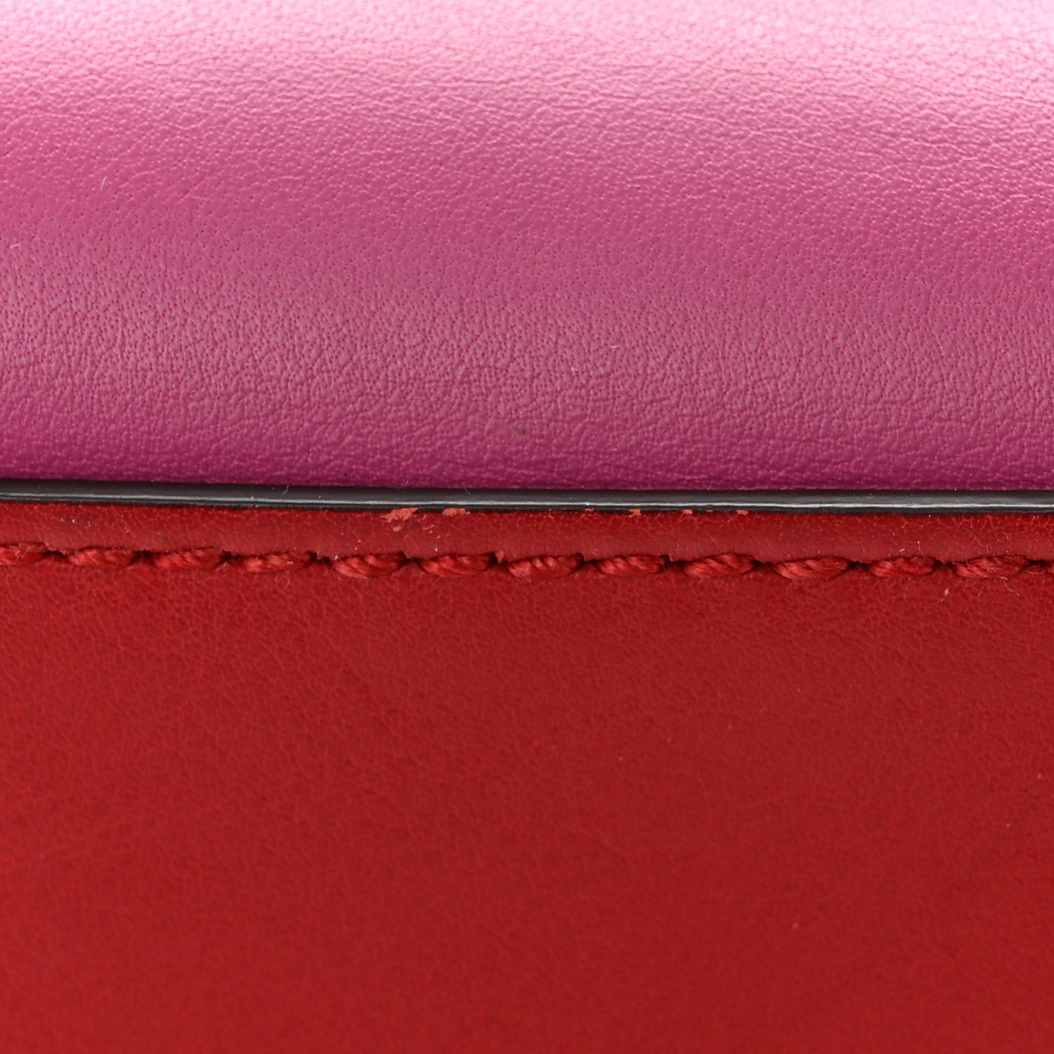 Gucci Moon Calfskin Bi-Color Medium Padlock Shoulder Bag New Rosette Hibiscus Red 11 of 14
