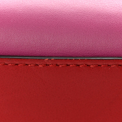 Gucci Moon Calfskin Bi-Color Medium Padlock Shoulder Bag New Rosette Hibiscus Red 11 of 14