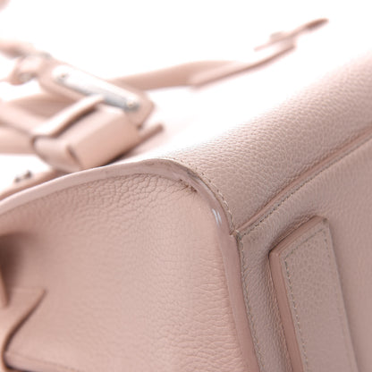 Saint Laurent Grained Calfskin Baby Sac De Jour Souple Rose 11 of 14