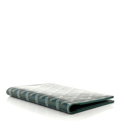 Goyard Goyardine Passport Wallet Green 4 of 8