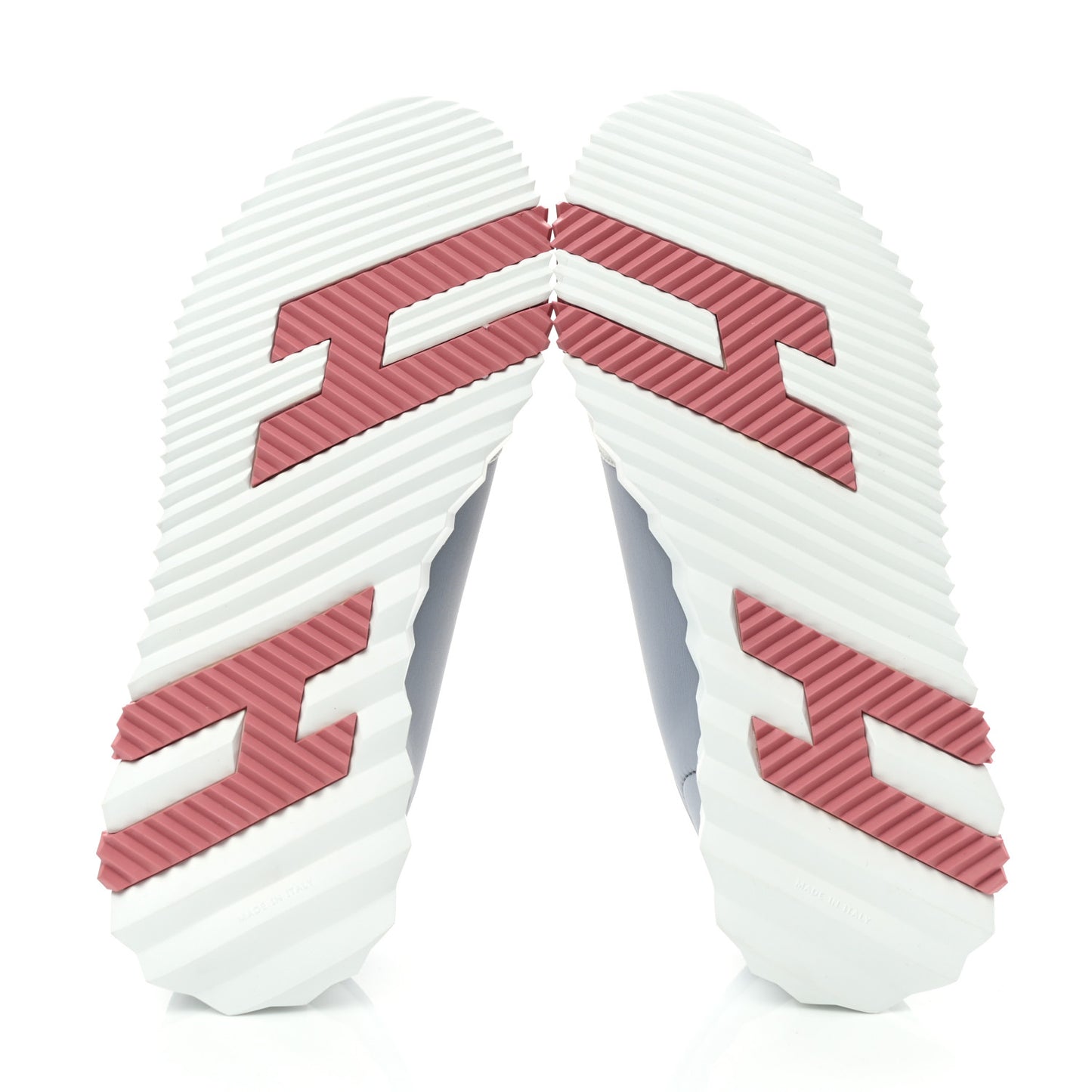 Technical Canvas Suede Goatskin Bouncing Sneakers 38.5 Gris Multicolor