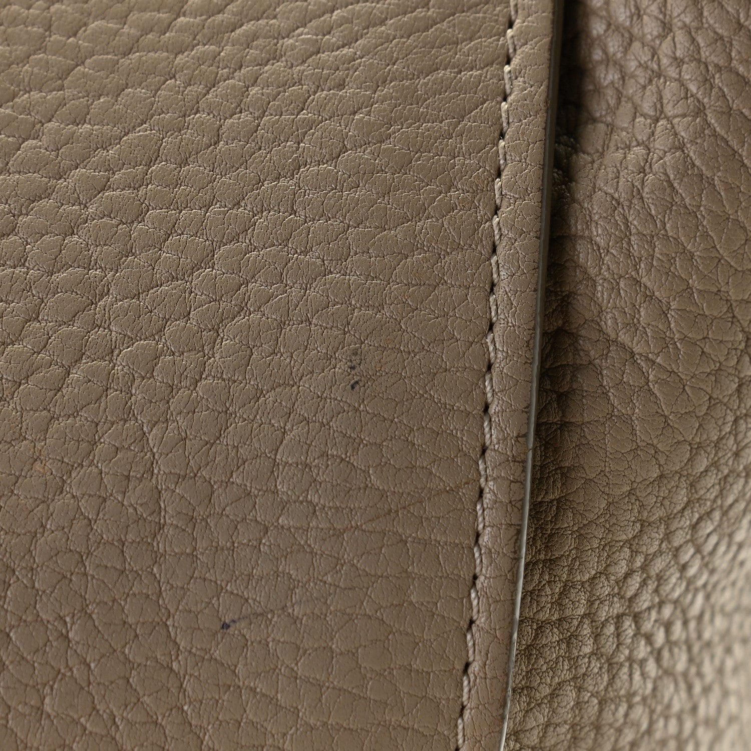 Celine Crisped Calfskin Medium Tie Knot Tote Taupe 18 of 23