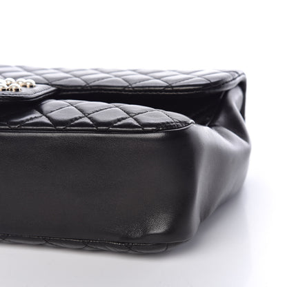Chanel Lambskin Medium Westminster Pearl Flap Black 9 of 9