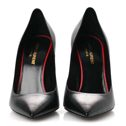 Saint Laurent Tripon Anja 105 Pumps 38 Black 3 of 11