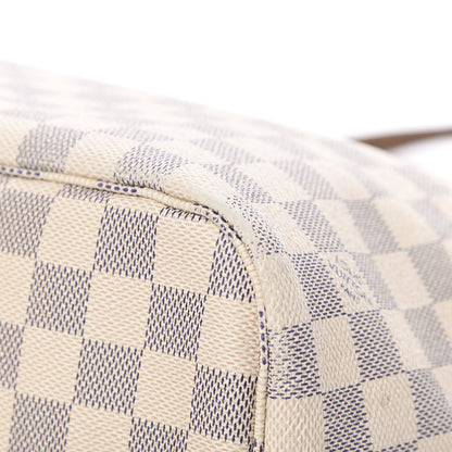 Louis Vuitton Damier Azur Neo Neverfull MM Rose Ballerine 11 of 23