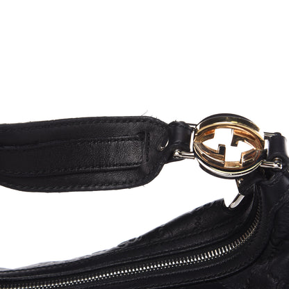 Gucci Guccissima Large GG Twins Hobo Black 13 of 13