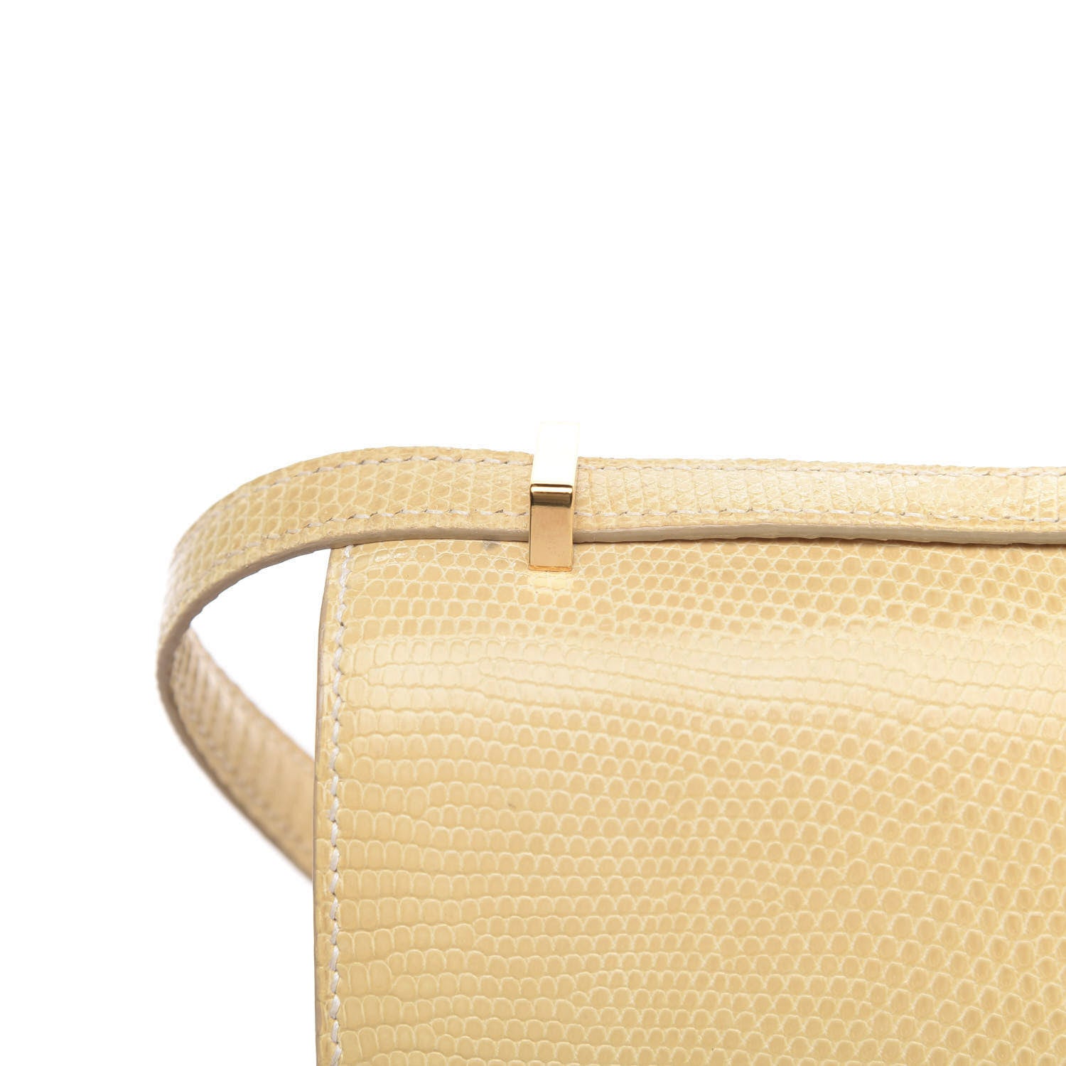 Hermes Lizard Constance 18 Blanc Casse 15 of 20