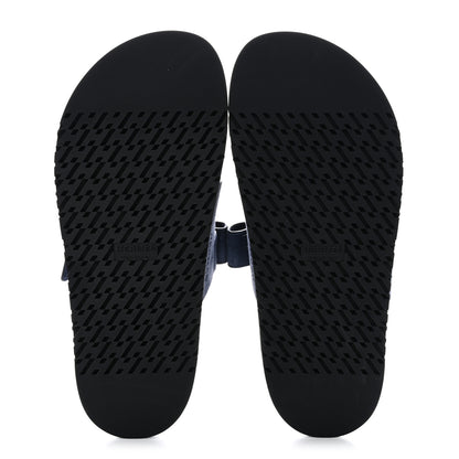 Hermes Suede Goatskin Womens Chypre Sandals 38 Bleu Celeste 5 of 9
