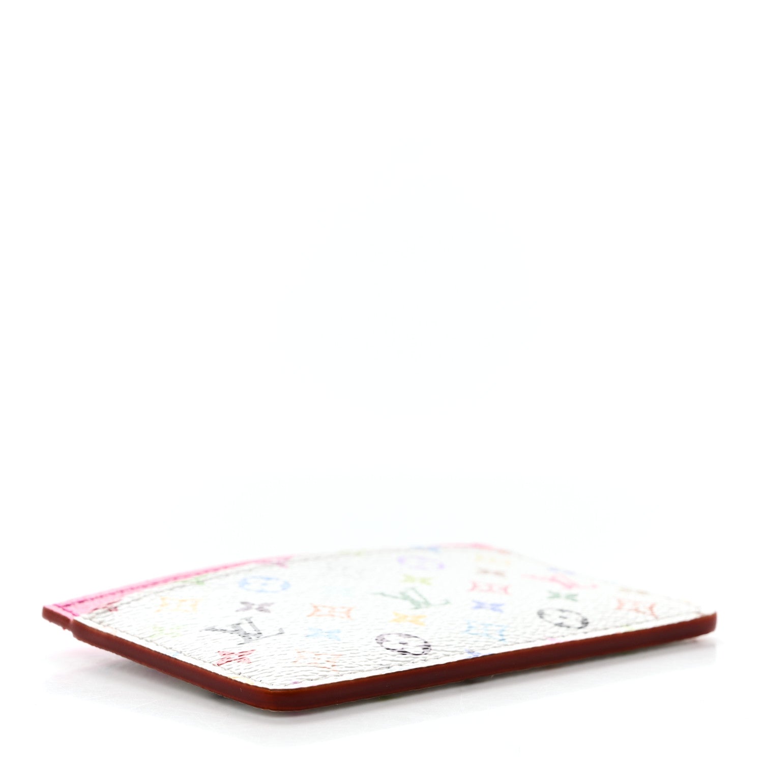 Louis Vuitton LV X TM Monogram Multicolor Card Holder Kawaii Pink 4 of 6